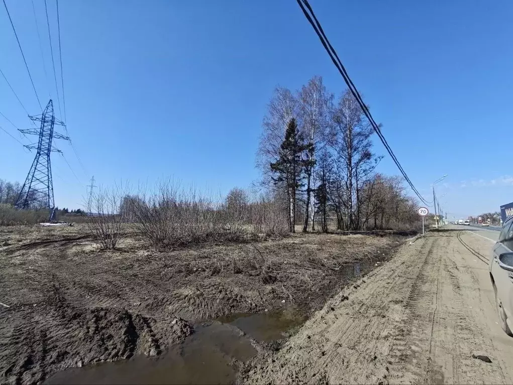 Участок в Московская область, Клин городской округ М-11, 82-й км (87.0 ... - Фото 1