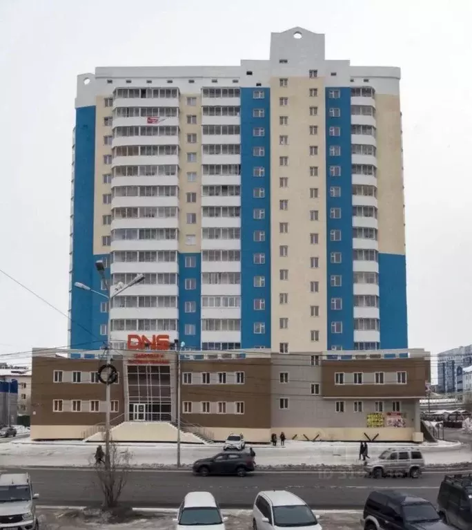 1-к кв. Саха (Якутия), Якутск ул. Федора Попова, 23 (36.5 м) - Фото 0