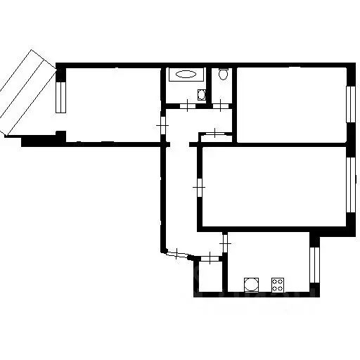 3-к кв. Самарская область, Тольятти ул. Мира, 123 (67.4 м) - Фото 1