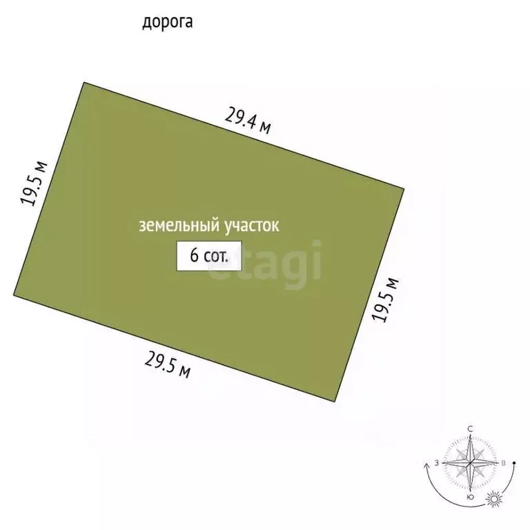 Участок в Ямало-Ненецкий АО, Новый Уренгой Мечта СНТ, ул. Сиреневая, 6 ... - Фото 2