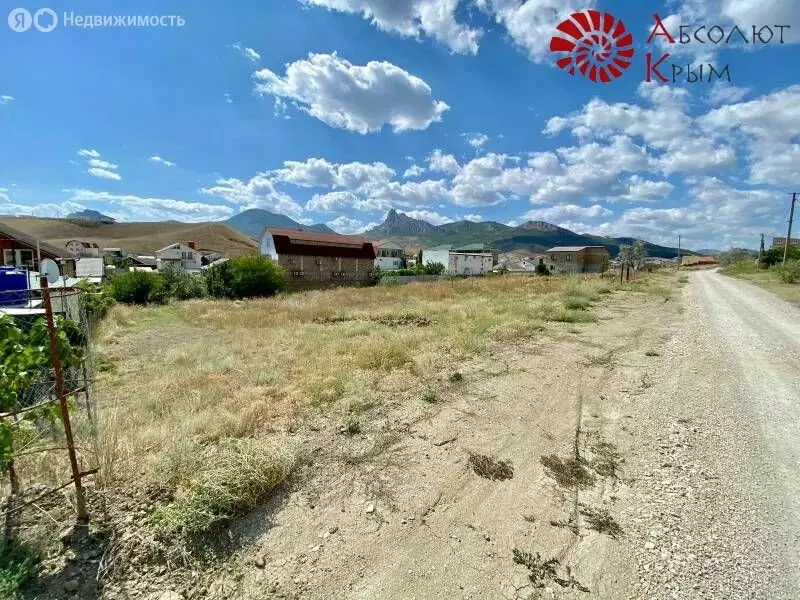 Участок в Коктебель, Солнечная улица (10.55 м) - Фото 1
