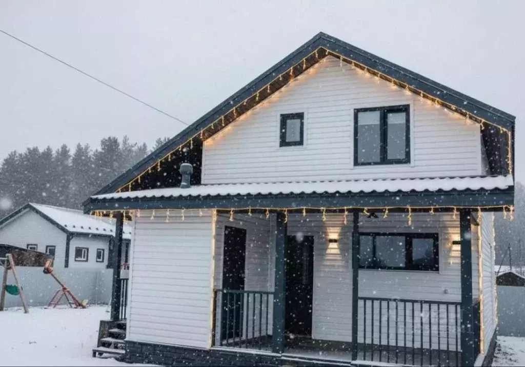 Дом в Ленинградская область, Ломоносовский район, Виллозское городское ... - Фото 2