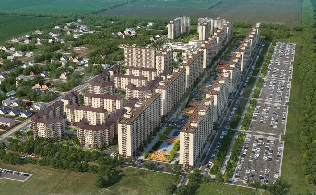 3-к. квартира, 65,3 м, 13/16 эт. - Фото 0