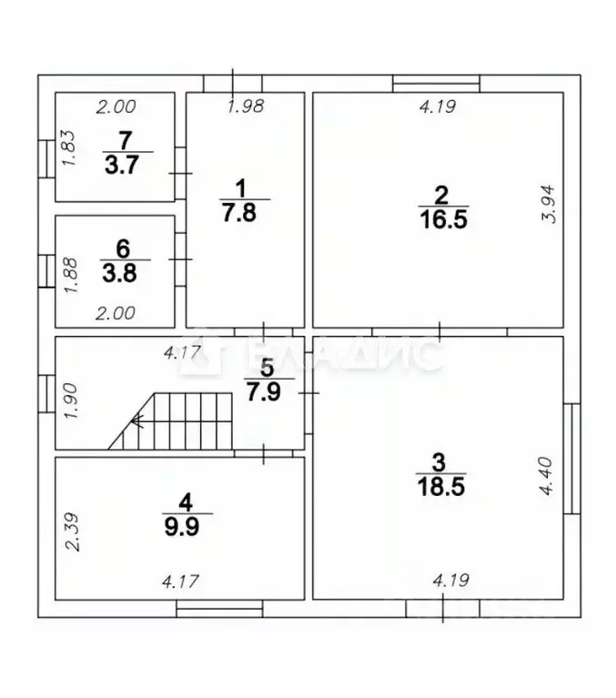 Дом в Ленинградская область, Всеволожский район, Имени Свердлова пгт, ... - Фото 2