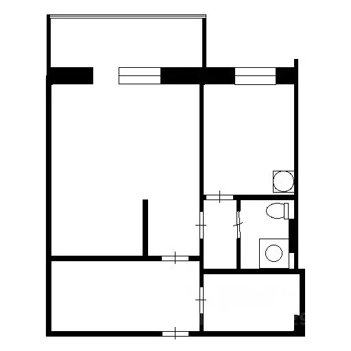 1-к кв. Хакасия, Абакан ул. Тельмана, 94 (32.0 м) - Фото 1