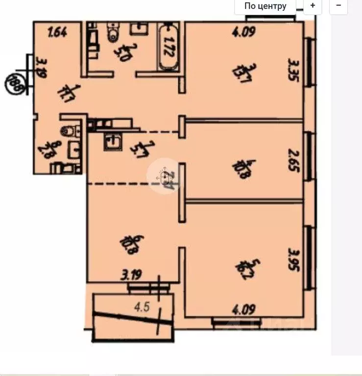 4-к кв. Иркутская область, Иркутский муниципальный округ, Маркова рп, ... - Фото 2