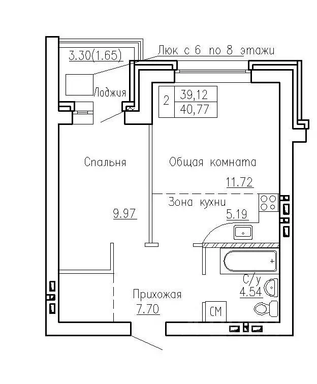 2-к кв. Новосибирская область, Новосибирский район, Мичуринский ... - Фото 1