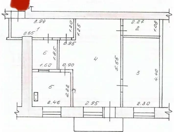 2-к кв. Чувашия, Новочебоксарск Коммунистическая ул., 20 (44.6 м) - Фото 1