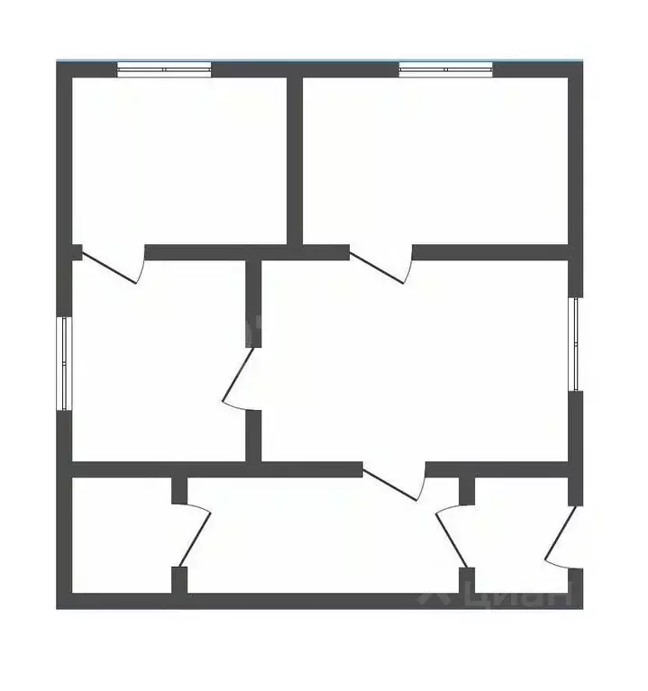 Дом в Кемеровская область, Прокопьевск Запарковая ул., 1А (55 м) - Фото 2