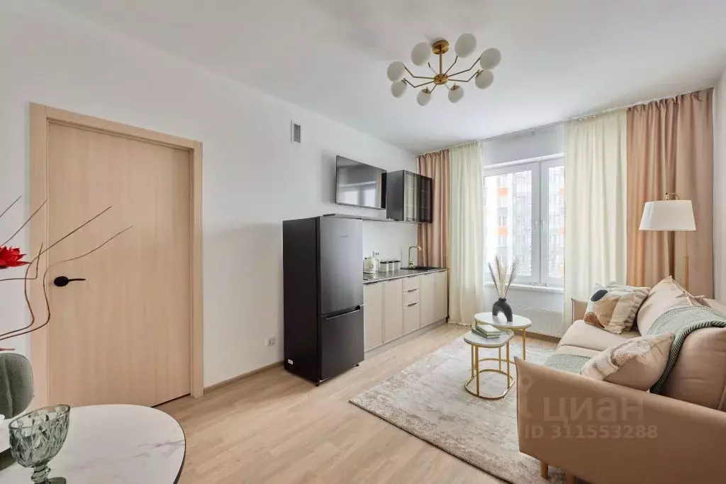 1-к кв. Свердловская область, Екатеринбург ул. Белинского, 163Б (46.0 ... - Фото 1