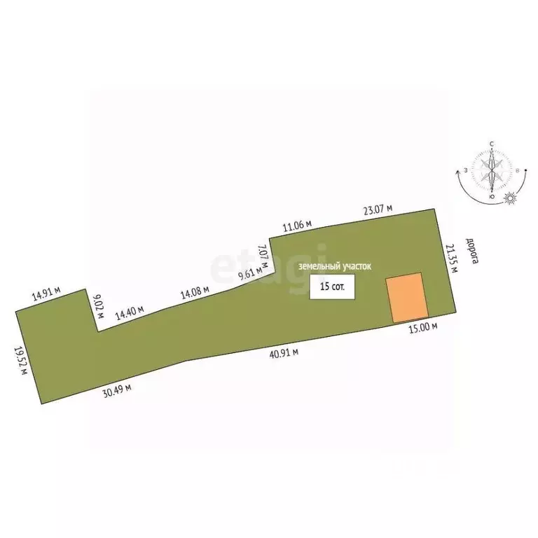 Дом в Калужская область, Износки с/пос, д. Алешня 25 (39 м) - Фото 2