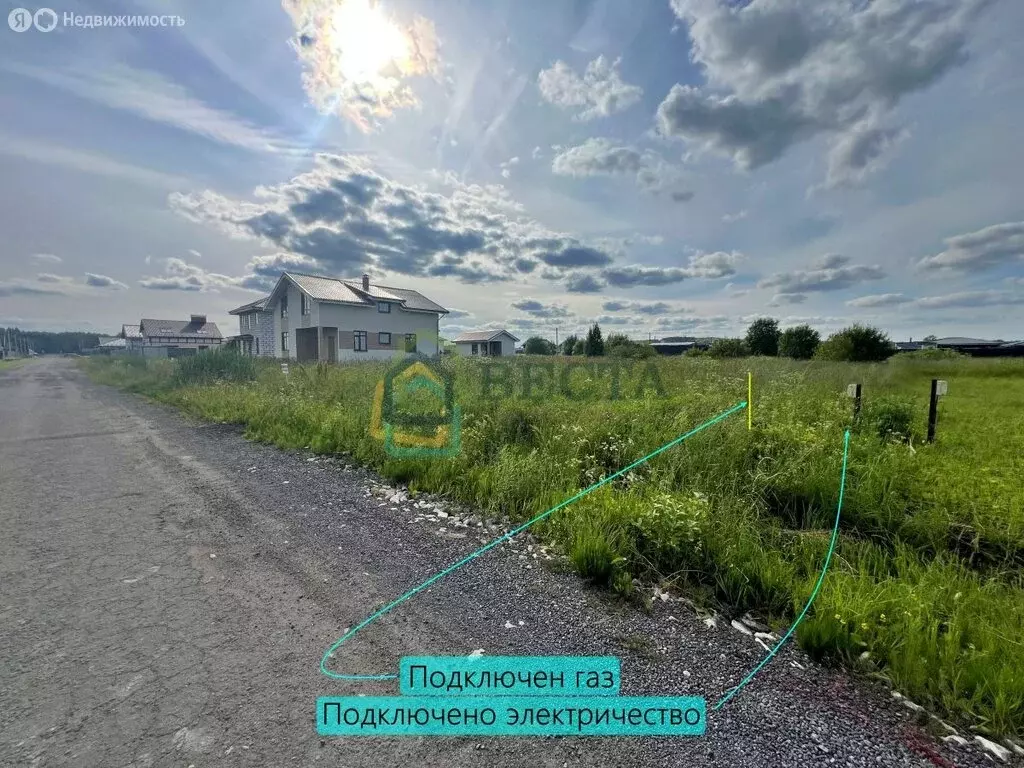 Участок в Виллозское городское поселение, коттеджный посёлок Удачный, ... - Фото 1
