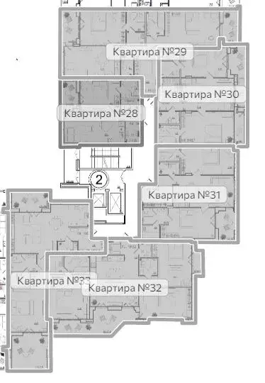 2-к кв. Калининградская область, Калининград ул. Молодой Гвардии, 34к4 ... - Фото 1