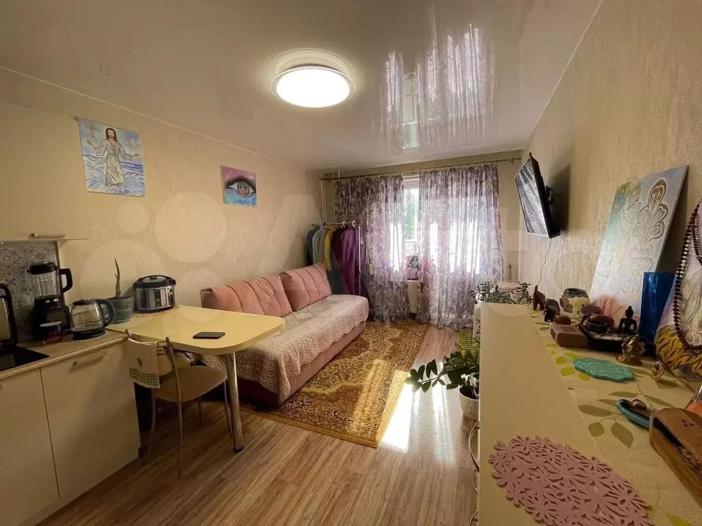 Квартира-студия, 28 м, 1/18 эт. - Фото 1
