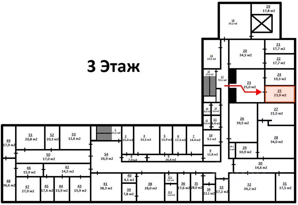 Офис в Санкт-Петербург Екатерининский просп., 3к2 (24 м) - Фото 2