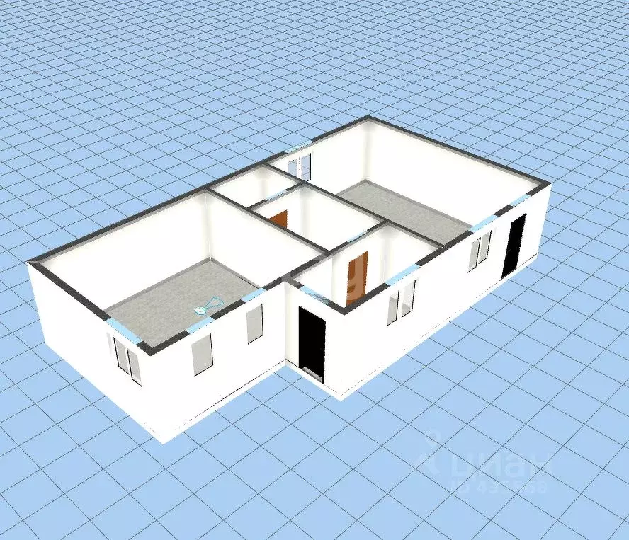 Дом в Белгородская область, Губкинский городской округ, с. Аверино ул. ... - Фото 2