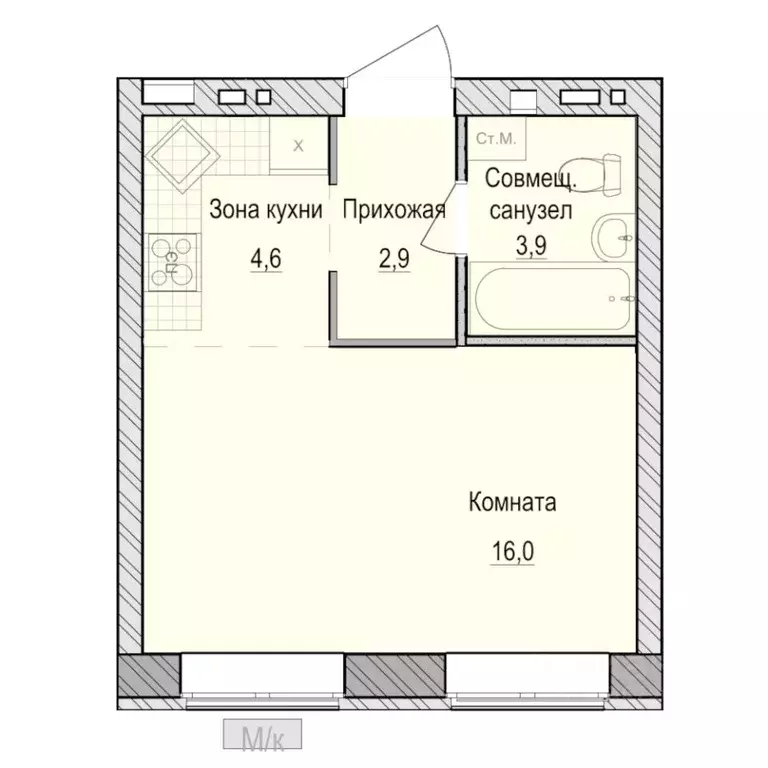 Студия Удмуртия, Завьяловский район, с. Первомайский Санвилл жилой ... - Фото 1