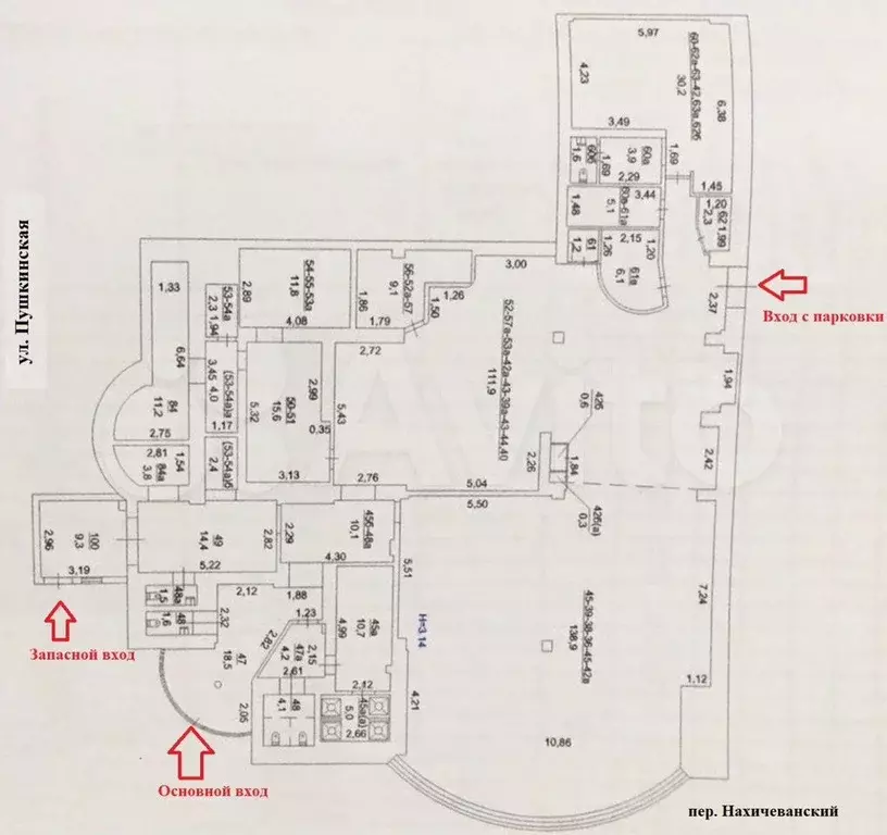 Свободного назначения в Центре 440 м с трафиком - Фото 1