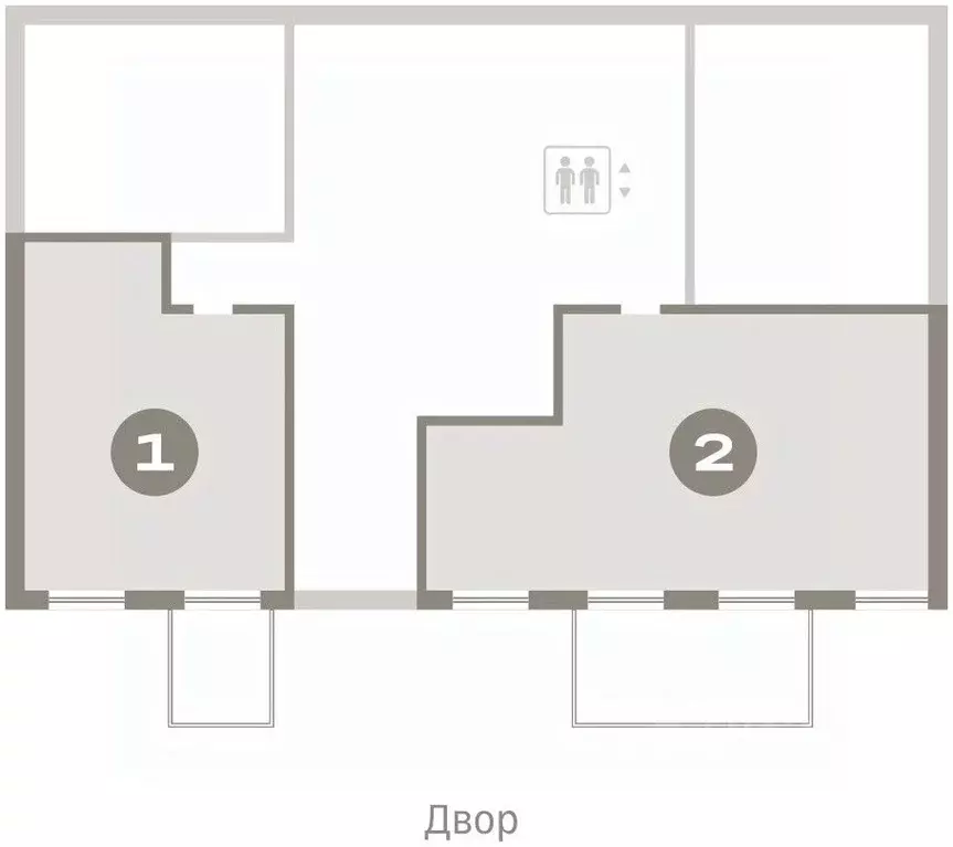 1-к кв. Новосибирская область, Новосибирск Европейский Берег мкр,  ... - Фото 1