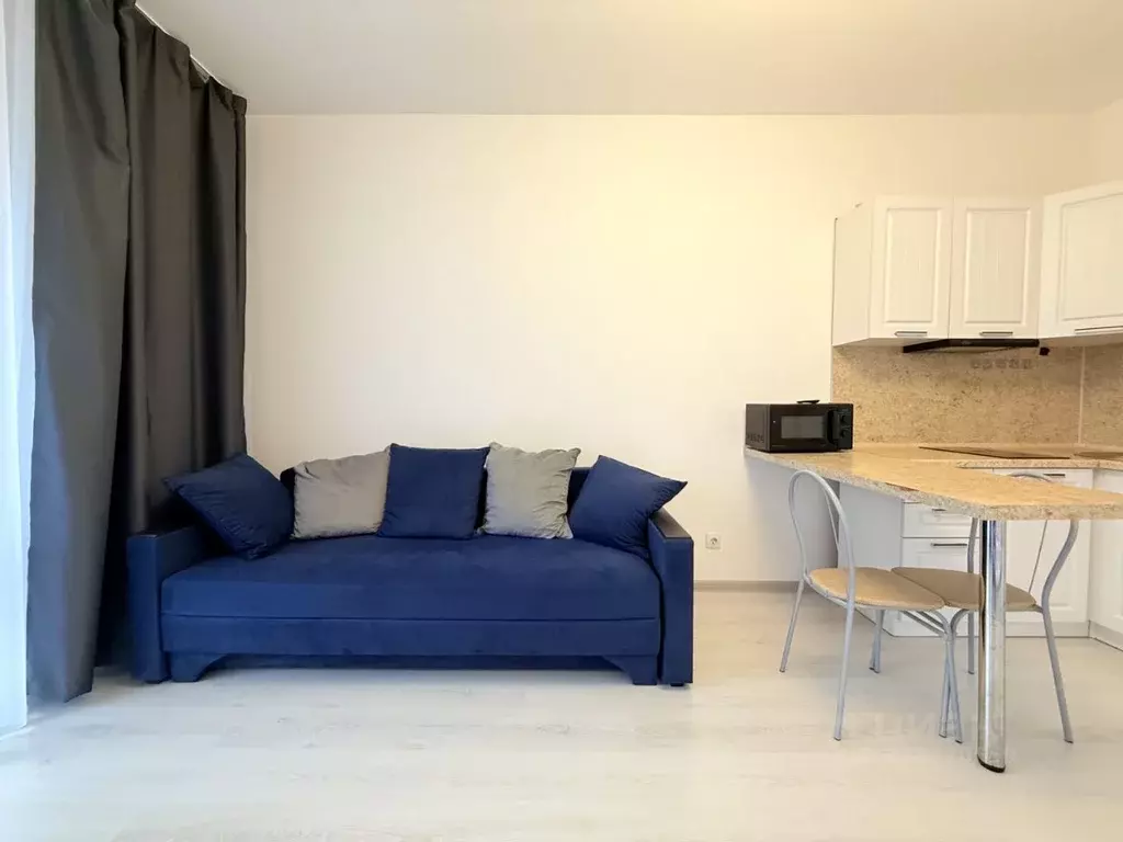 Студия Санкт-Петербург ул. Верхне-Каменская, 9к1 (28.0 м) - Фото 2