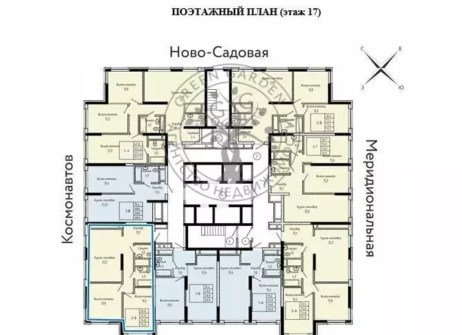 2-комнатная квартира: Свердловская область, Екатеринбург (74.8 м) - Фото 0