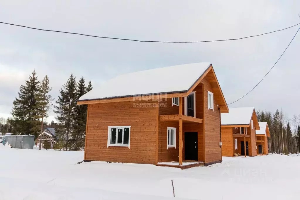 Дом в Карелия, Прионежский район, пос. Новая Вилга ул. Западная (128 ... - Фото 2