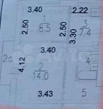 2-к. квартира, 37,5 м, 3/9 эт. - Фото 0