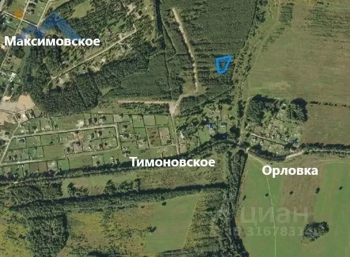 Участок в Ярославская область, Рыбинский муниципальный округ, ... - Фото 0