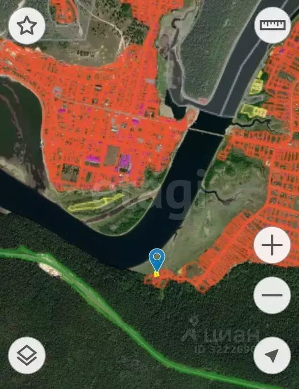 Участок в Башкортостан, Караидельский сельсовет, с. Абызово  (7.38 ... - Фото 1