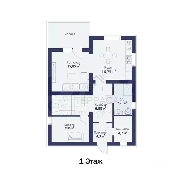 Дом в Ленинградская область, Ломоносовский район, Гостилицкое с/пос, ... - Фото 2