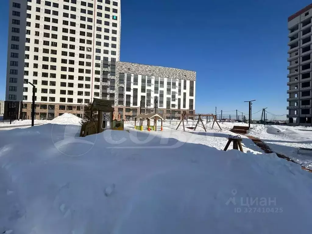 1-к кв. Курганская область, Курган Заозерный жилрайон, 6А мкр, ул. ... - Фото 2