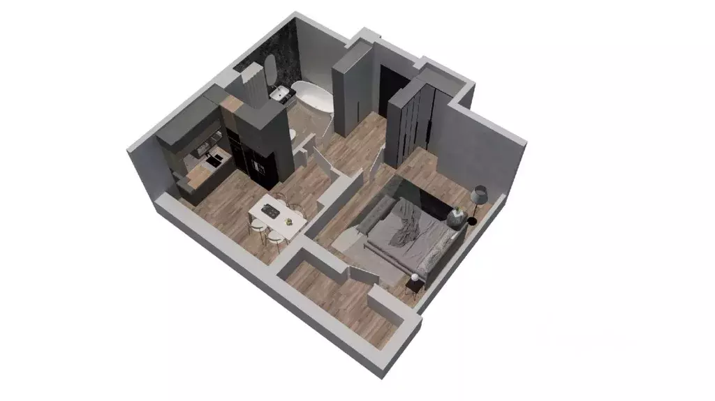 1-к кв. Ростовская область, Батайск ул. Ушинского, 27Ак1 (32.5 м) - Фото 1