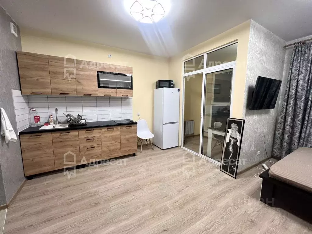 Студия Волгоградская область, Волгоград ул. Полоненко, 10 (28.0 м) - Фото 1