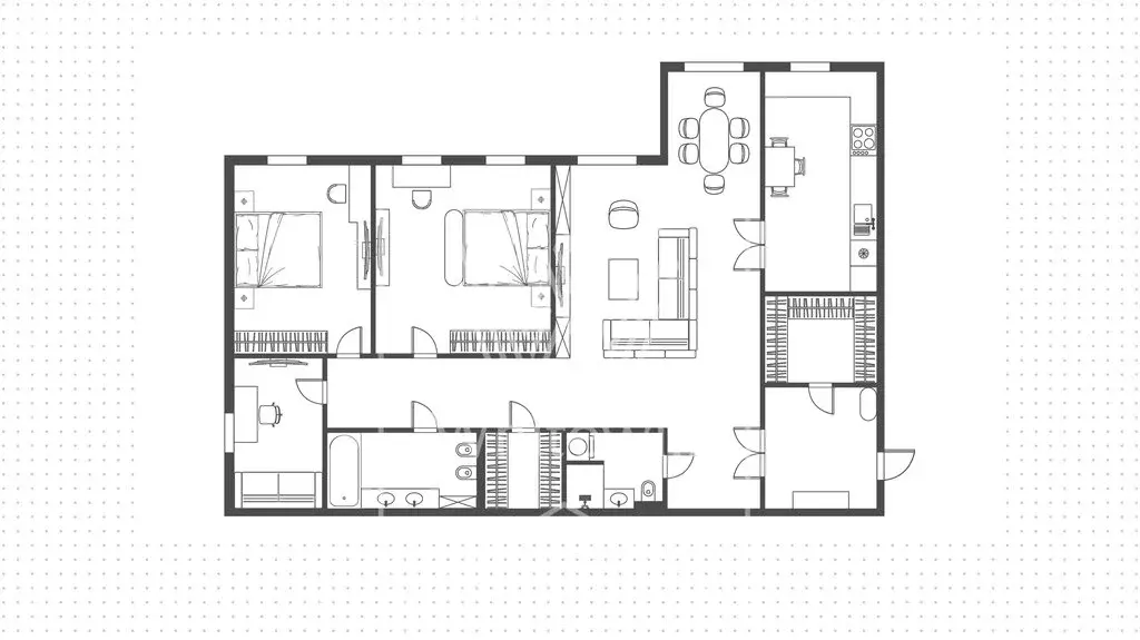 4-комнатная квартира: Москва, Барыковский переулок, 5 (105 м) - Фото 1