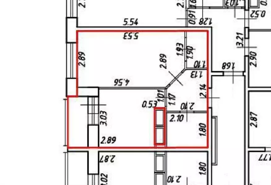 1-комнатная квартира: Мурино, Новая улица, 19 (35 м) - Фото 1