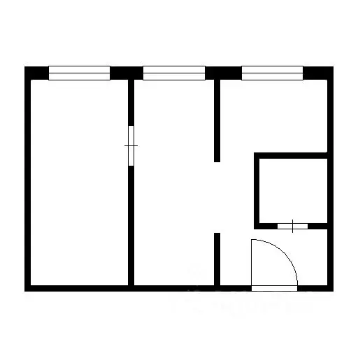 2-к кв. Краснодарский край, Сочи ул. Куйбышева, 33 (47.0 м) - Фото 1