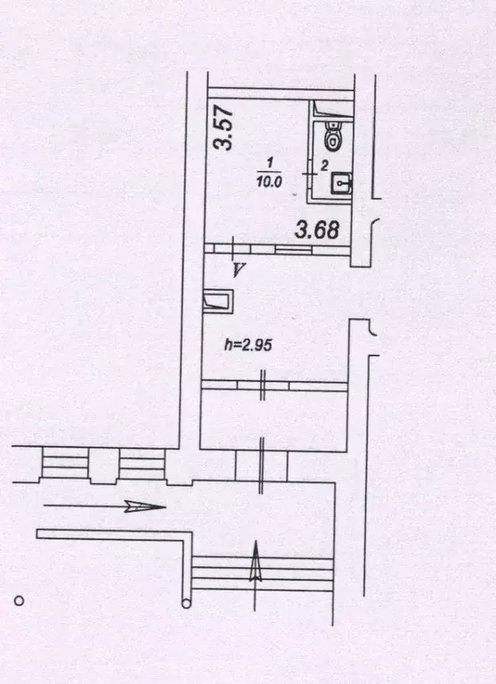 Офис в Московская область, Балашиха Гагарина мкр, 6 (12 м) - Фото 1