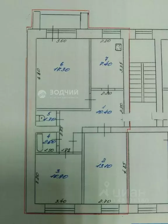 3-к кв. Чувашия, Шумерля Октябрьская ул., 18 (64.0 м) - Фото 2