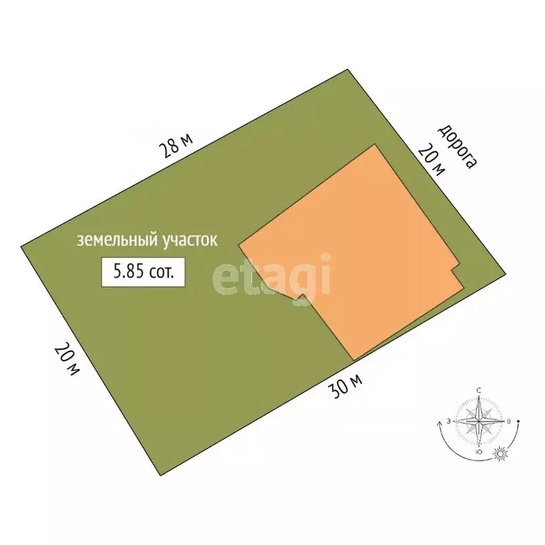 Дом в Севастополь Омега ТСН, ул. Февральская, 7 (208 м) - Фото 1