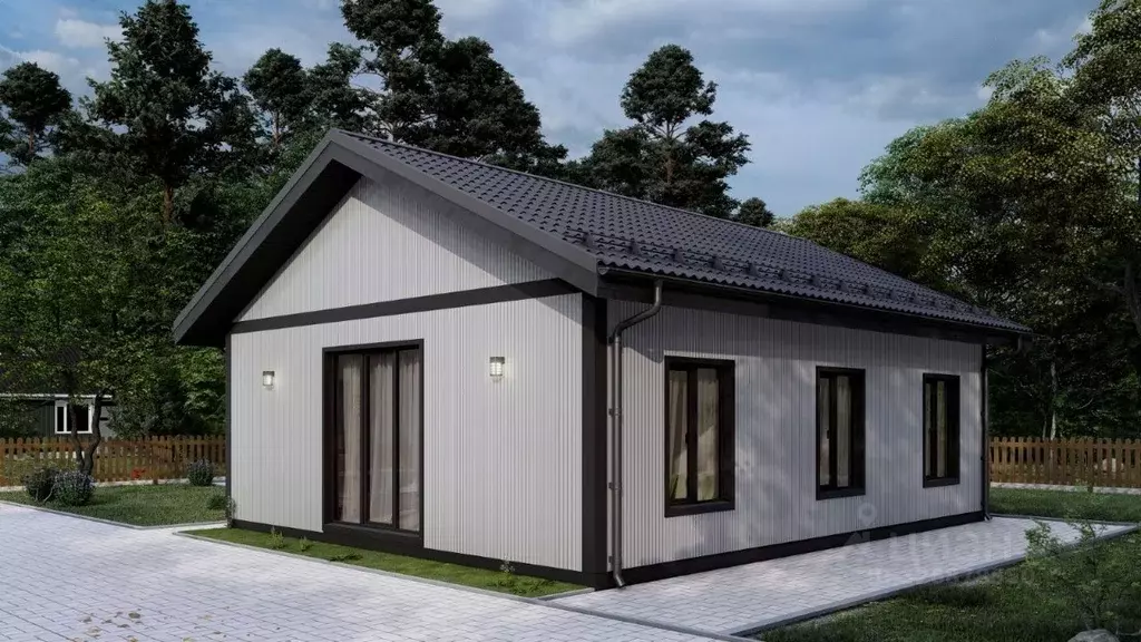 Дом в Ленинградская область, Ломоносовский район, Лаголовское с/пос, ... - Фото 1