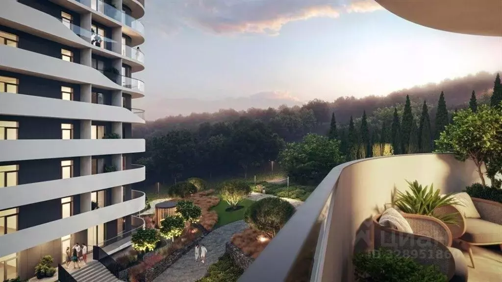 Студия Крым, Ялта муниципальный округ, Виноградное пгт ул. ... - Фото 2