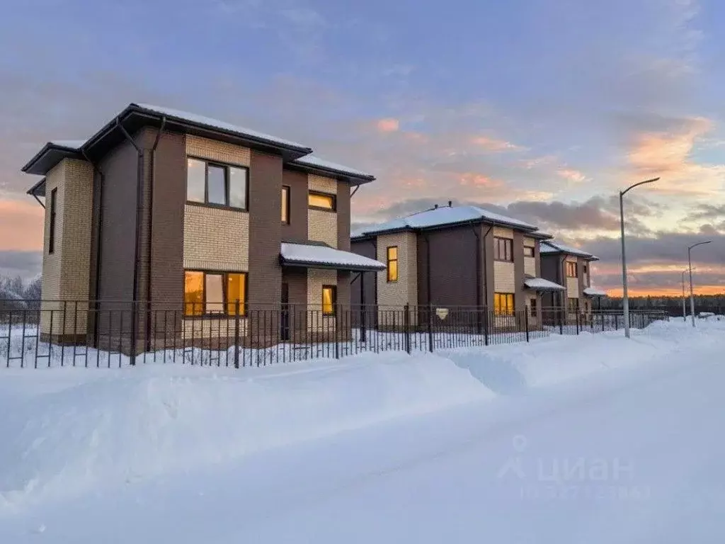 Коттедж в Ленинградская область, Всеволожский район, Агалатовское ... - Фото 1