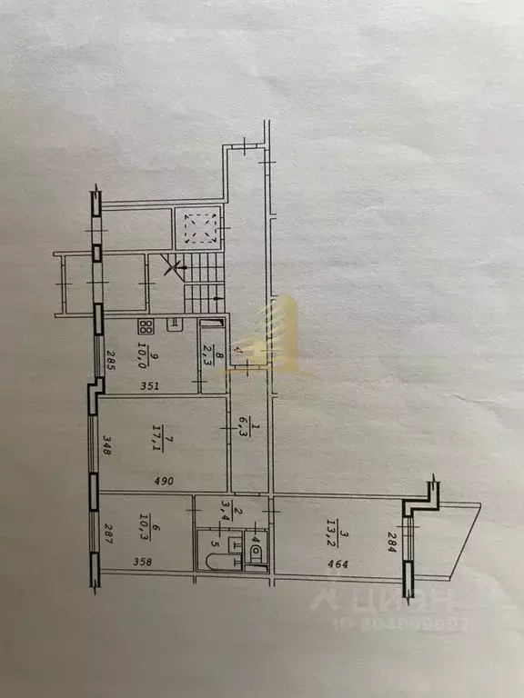 3-к кв. Новосибирская область, Новосибирск Ельцовская ул., 1 (66.7 м) - Фото 1