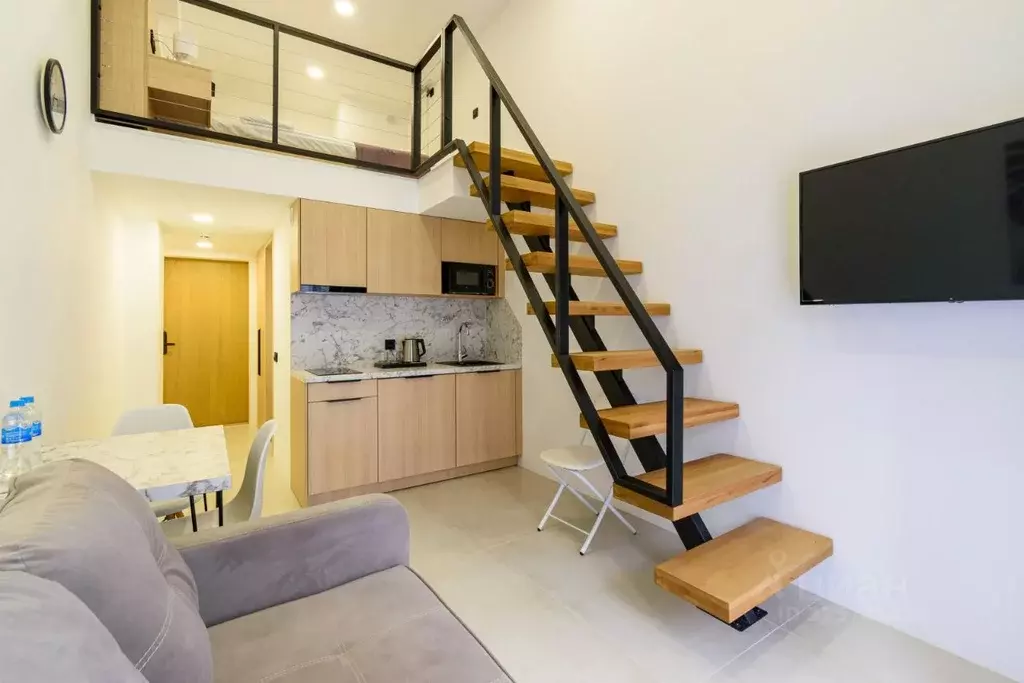 1-к кв. Краснодарский край, Сочи Бытха мкр, ул. Бытха, 30 (32.0 м) - Фото 1