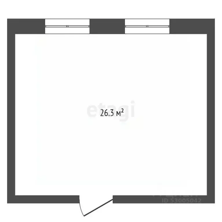 Комната Забайкальский край, Чита 1-я Кооперативная ул., 31 (26.3 м) - Фото 2