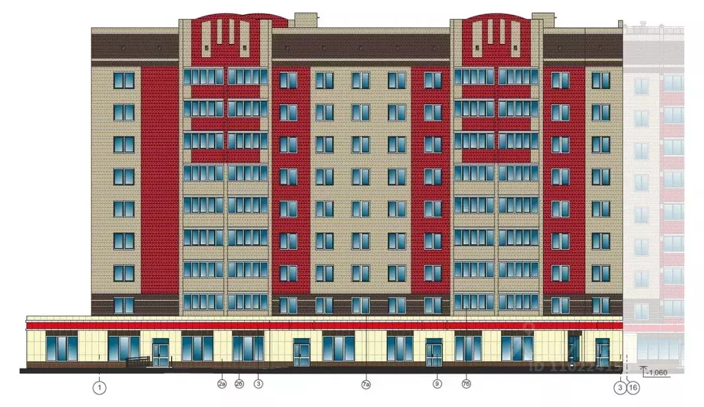 2-к кв. Марий Эл, Йошкар-Ола ул. Ползунова, 48 (68.0 м) - Фото 1