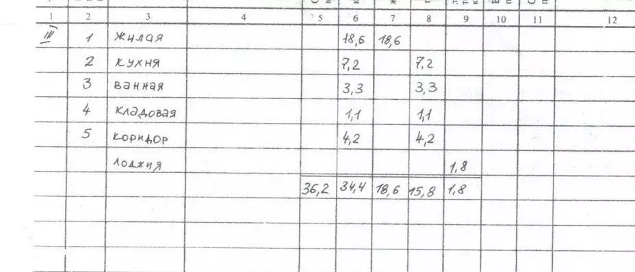 1-к кв. Вологодская область, пос. Фетинино 16 (34.4 м) - Фото 2