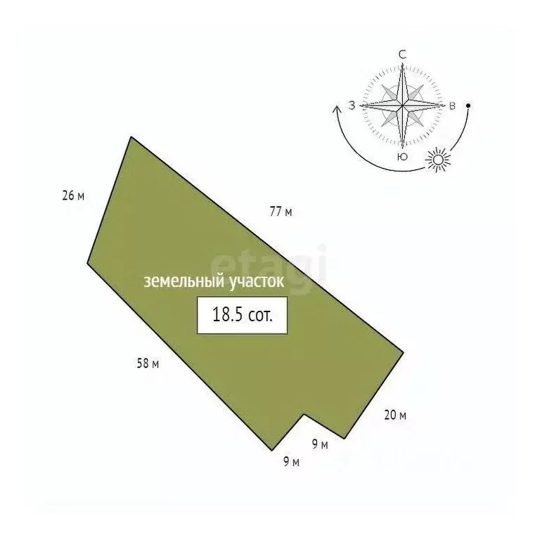 Дом в Красноярский край, Емельяновский муниципальный округ, с. Устюг ... - Фото 1