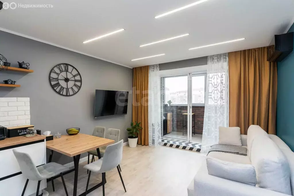 2-комнатная квартира: Тюмень, Линейная улица, 15 (67.1 м) - Фото 2