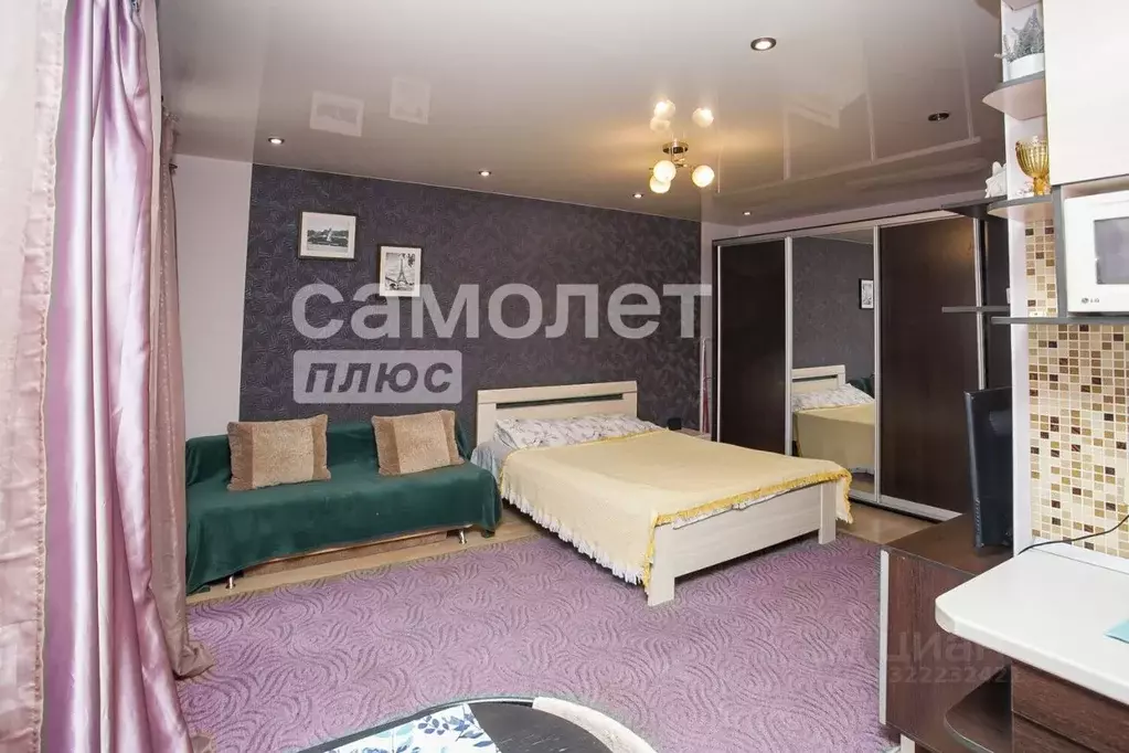 1-к кв. Кемеровская область, Кемерово Красноармейская ул., 97 (31.5 м) - Фото 1